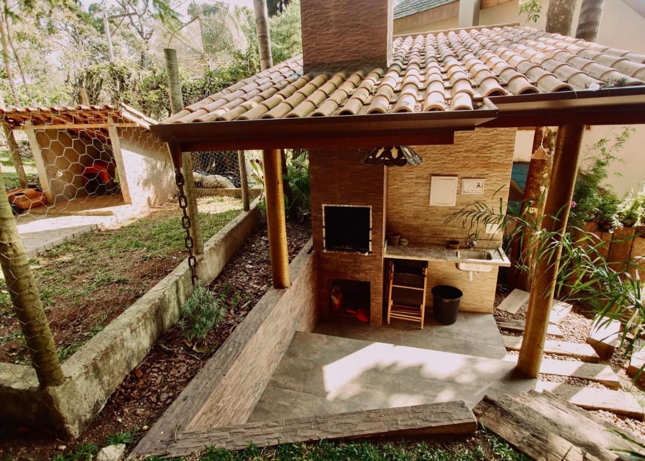 Casa Na Montanha Em Condominio De Alto Padrao Atibaia Luaran gambar